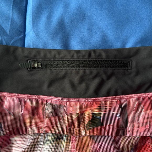 Lululemon Speed Up Short *2.5" Sun Dazed Multi Pink / Super Dark Sz 8! - Picture 9 of 12